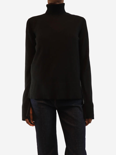 Black turtleneck knit sweater - size XS Knitwear Toteme 