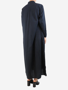 Xirena Black cotton midi shirt dress - size S