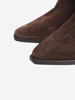Brown suede ankle boots - size EU 39 Boots Isabel Marant 