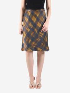 Proenza Schouler Multicoloured check patterned skirt - size US 6