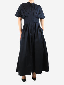 Palmer Harding Black maxi dress - size UK 10