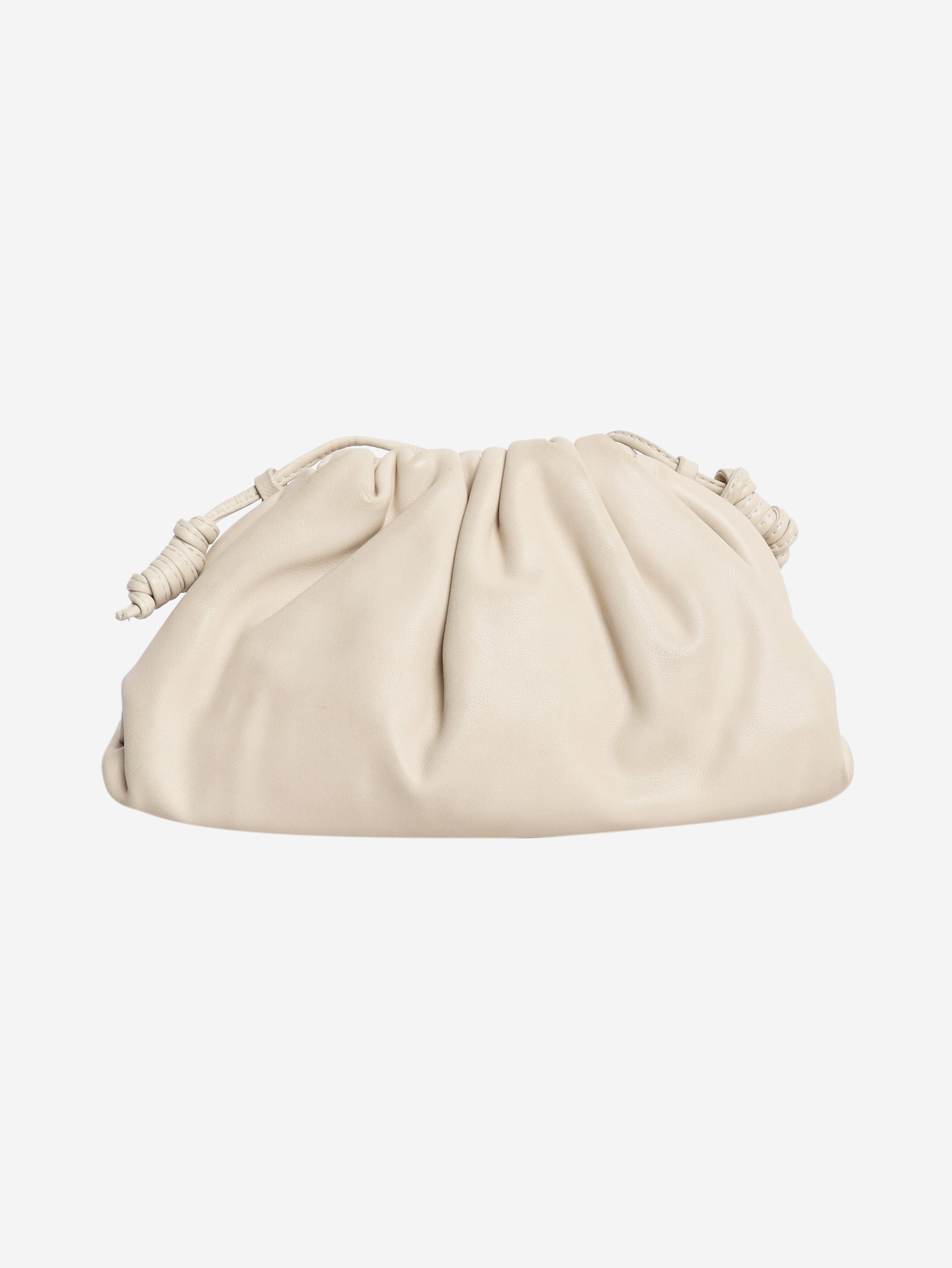 Cream The Pouch mini bag Cross-body bags Bottega Veneta 