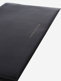 Black leather zip clutch Clutch bags Victoria Beckham 