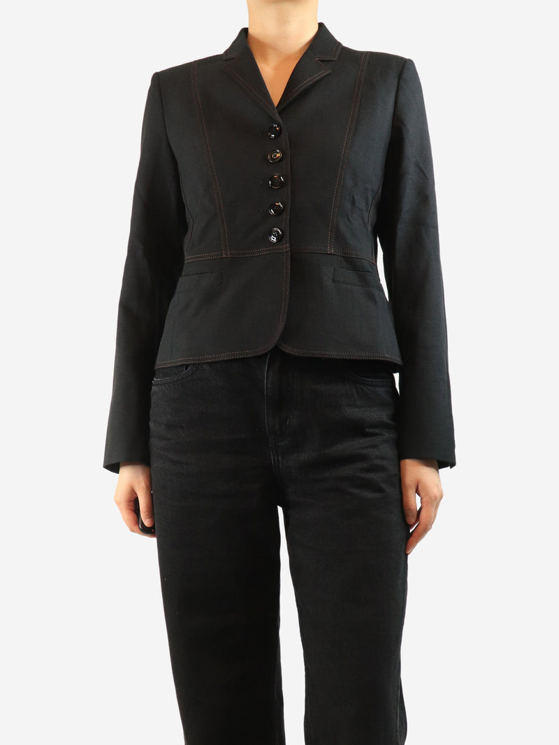 fitted blazer