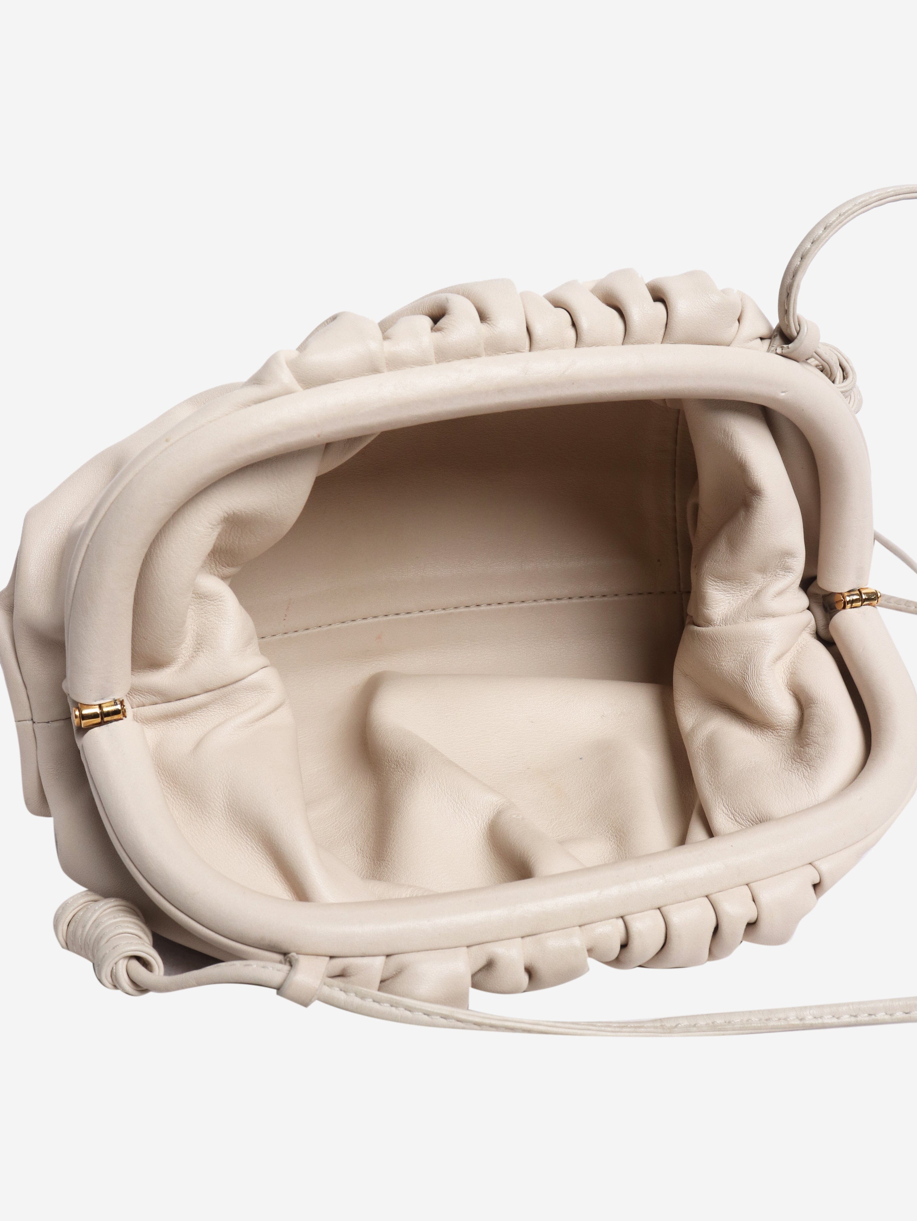 Cream The Pouch mini bag Cross-body bags Bottega Veneta 