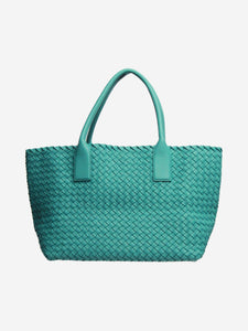 Bottega Veneta Blue medium Cabat tote bag