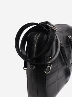 Black leather briefcase Luggage & Travel Bags Burberry 
