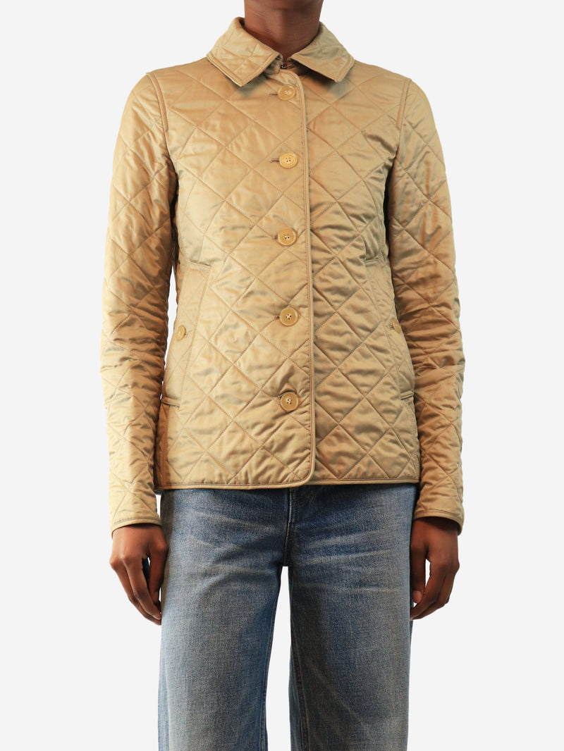 Beige quilted jacket - size XS Coats & Jackets Burberry 
