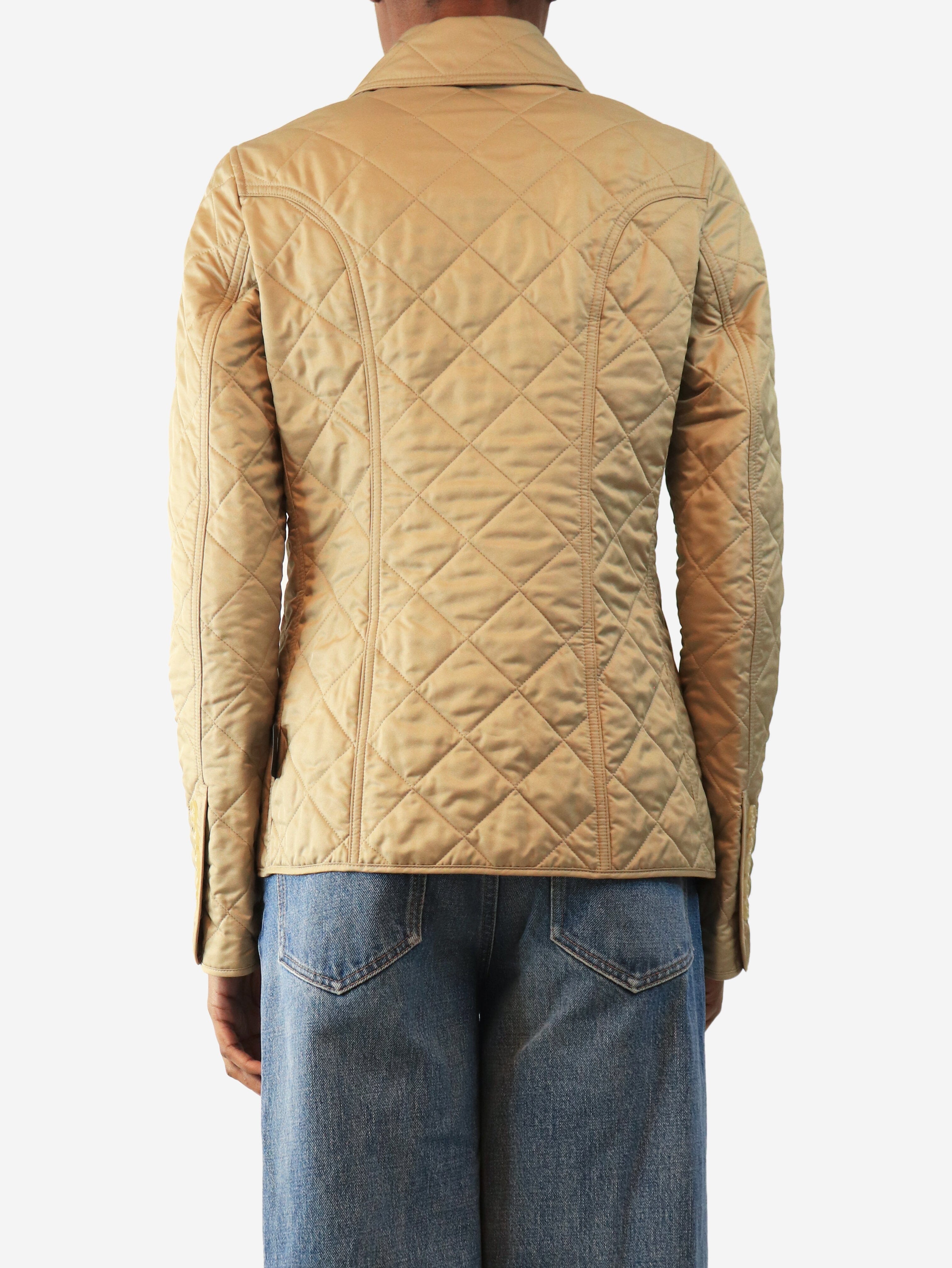 Beige quilted jacket - size XS Coats & Jackets Burberry 