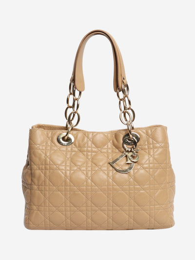 Beige 2011 Cannage leather Shopper tote Top Handle Bags Dior 