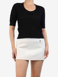 ME+EM ME+EM Black knit top - size UK 8