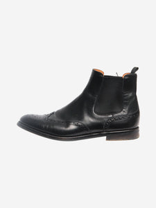 Church's Black leather ankle boots - size EU 40