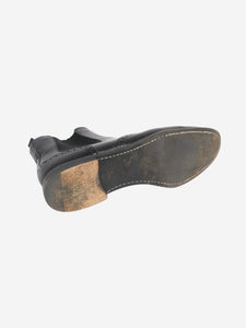 Church's Black leather ankle boots - size EU 40
