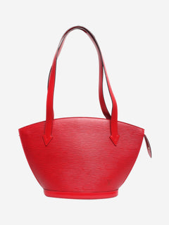 Red vintage 1997 Saint Jacques tote bag