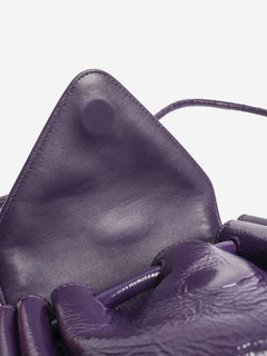 Purple Becco triangle flap crossbody bag Cross-body bags Bottega Veneta 