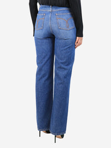 Versace Blue straight-leg jeans - size UK 8