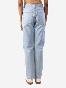 Agolde Light blue straight-leg jeans - size UK 6