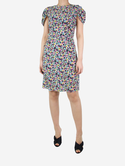 Multicoloured floral printed dress - size UK 10 Dresses Nina Ricci 