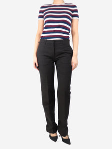 The Row Coffee brown Selvie trousers - size UK 8