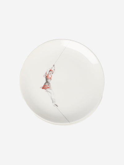 White Circus 4 plate set Homeware Laboratorio Paravicini 