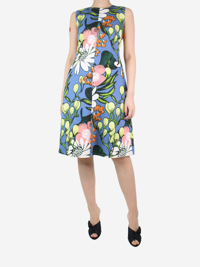 Multicoloured sleeveless floral printed dress - size UK 8 Dresses Marni 