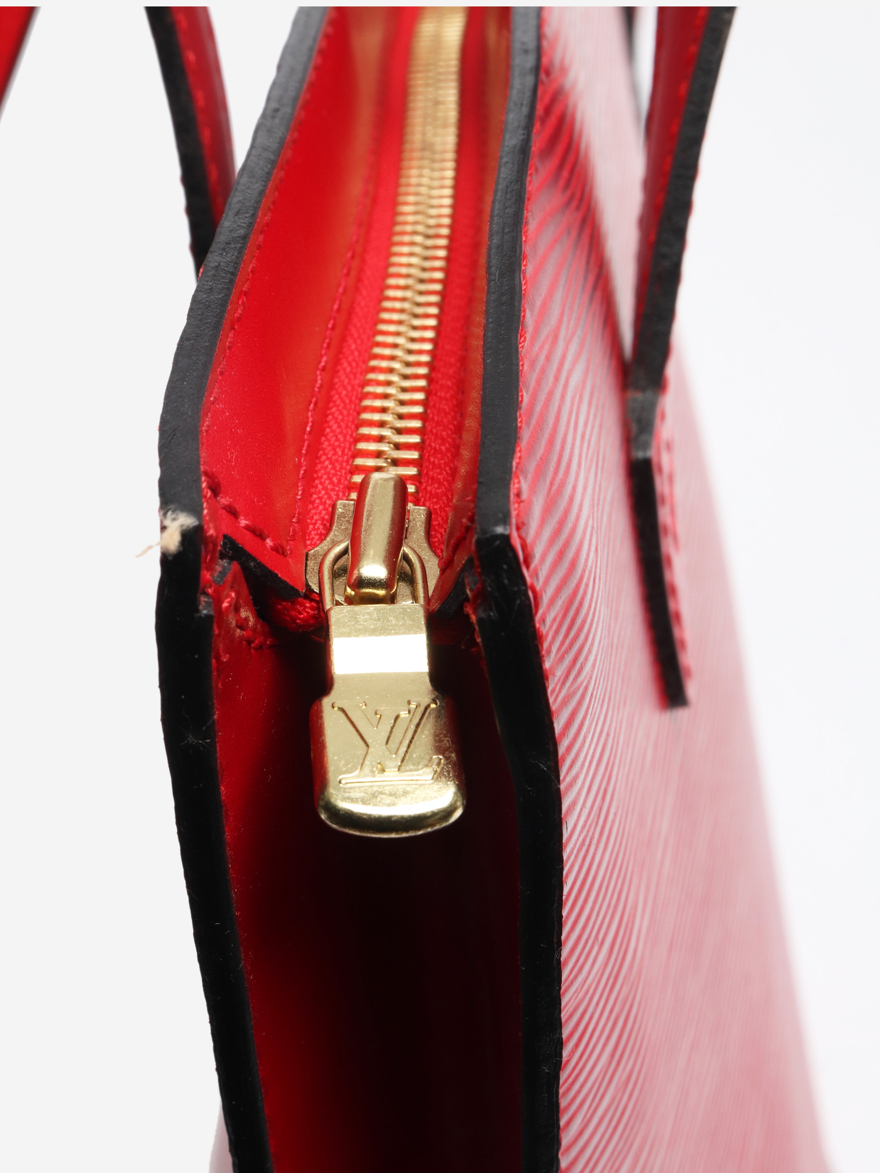 Red vintage 1997 Saint Jacques tote bag