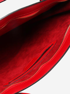 Red vintage 1997 Saint Jacques tote bag