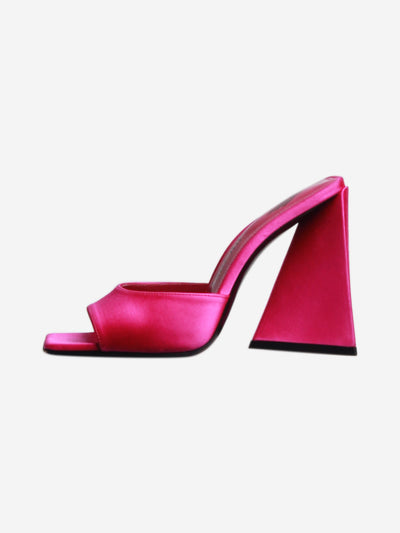 Pink Devon satin mules - size EU 36 (UK 3) Heels The Attico 