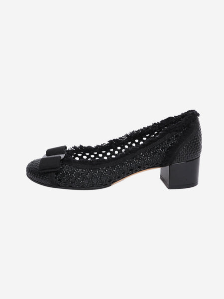 Black ballet pumps - size UK 5 product image