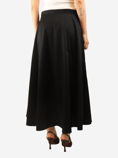 Black Alix wrap skirt - size UK 16 Skirts Joseph 