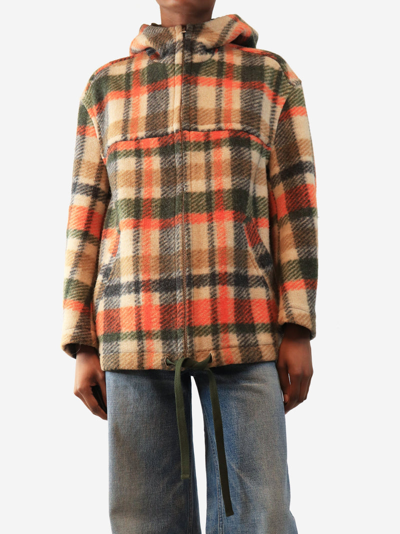 Beige and orange Kurt coat - size S Coats & Jackets Marant 