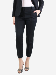Celine Black wool trousers - size UK 10