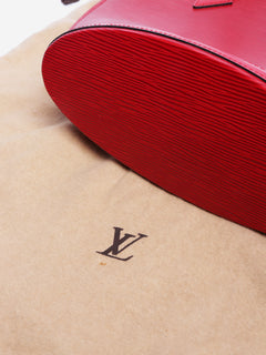Red vintage 1997 Saint Jacques tote bag