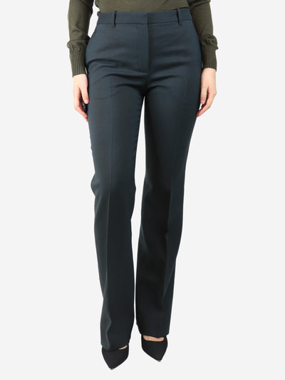 Dark green straight-leg trousers - size UK 8 Trousers The Row 
