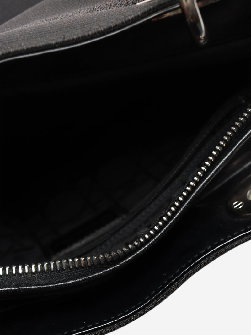 Black vintage 1998 nylon Lady Dior bag Tote Bags Dior 