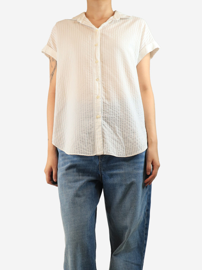 lace detail shirt