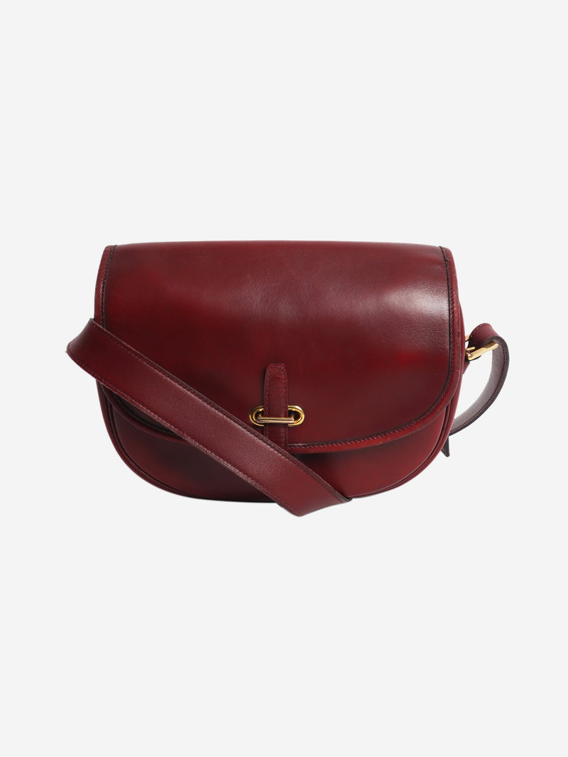 Burgundy vintage Balle De Golf shoulder bag Shoulder bags Hermes 