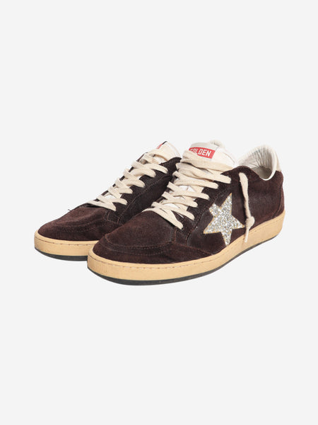 Brown Ballstar trainers - size EU 40 (UK 7) alternate image