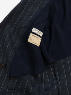 Grey pinstripe blazer - size UK 8 Coats & Jackets Brunello Cucinelli 