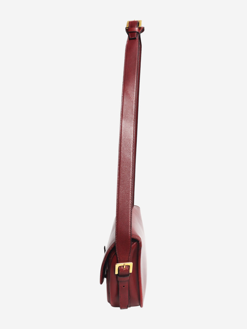 Burgundy vintage Balle De Golf shoulder bag Shoulder bags Hermes 