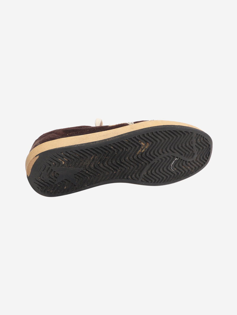 Brown Ballstar trainers - size EU 40 (UK 7)