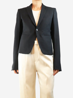 Black wool blazer - size UK 14 Coats & Jackets Rick Owens 