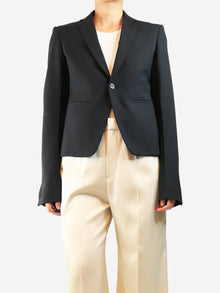 Black wool blazer - size UK 14 Coats & Jackets Rick Owens 