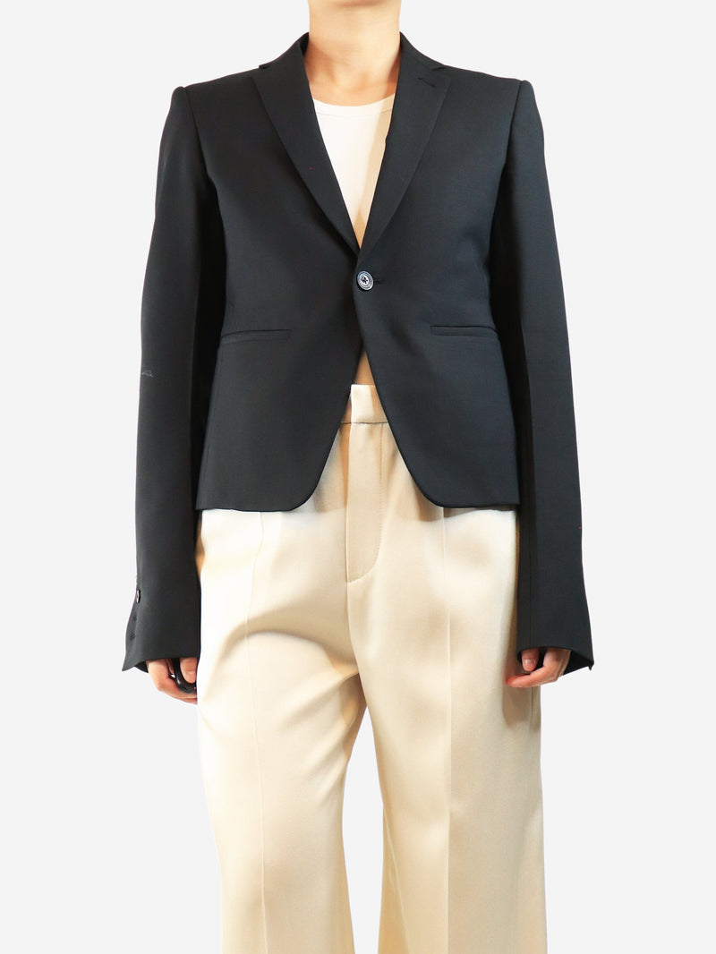 Black wool blazer - size UK 14 Coats & Jackets Rick Owens 