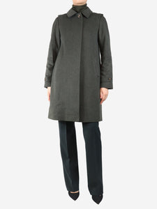 Schneiders Green wool coat - size UK 8