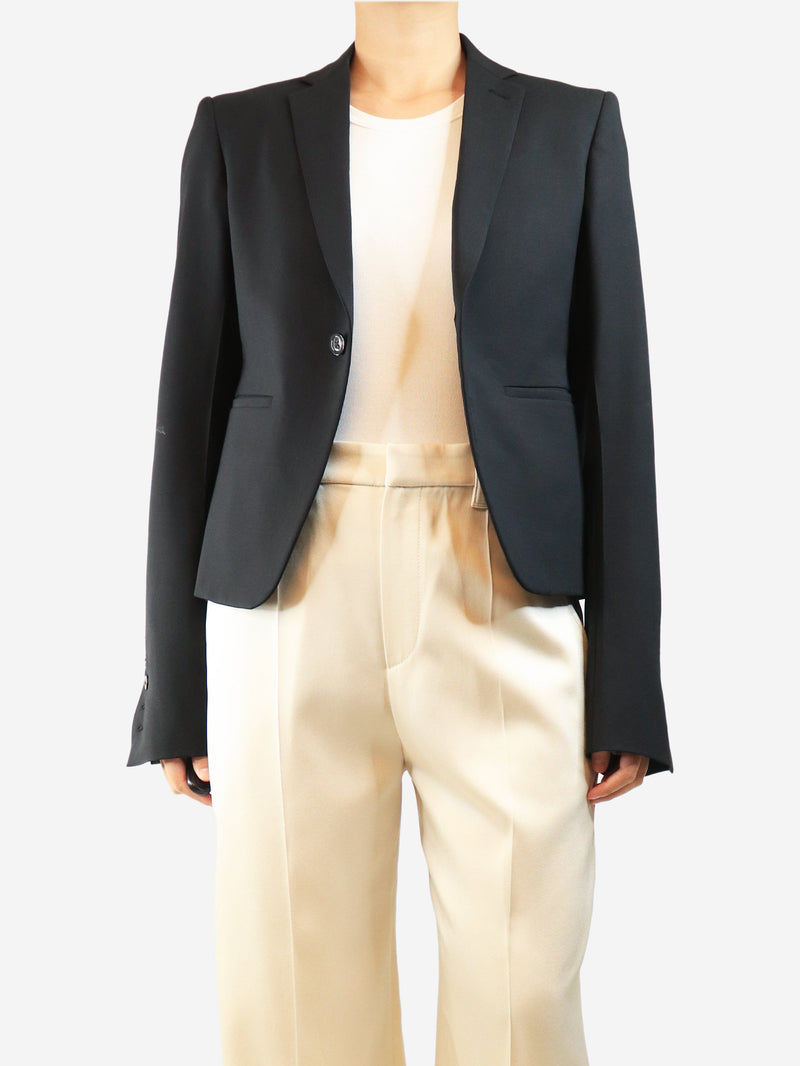 Black wool blazer - size UK 14 Coats & Jackets Rick Owens 