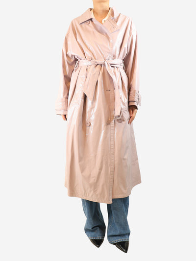 Blush pink Katharina trench coat - size UK 10 Coats & Jackets Stand Studio 