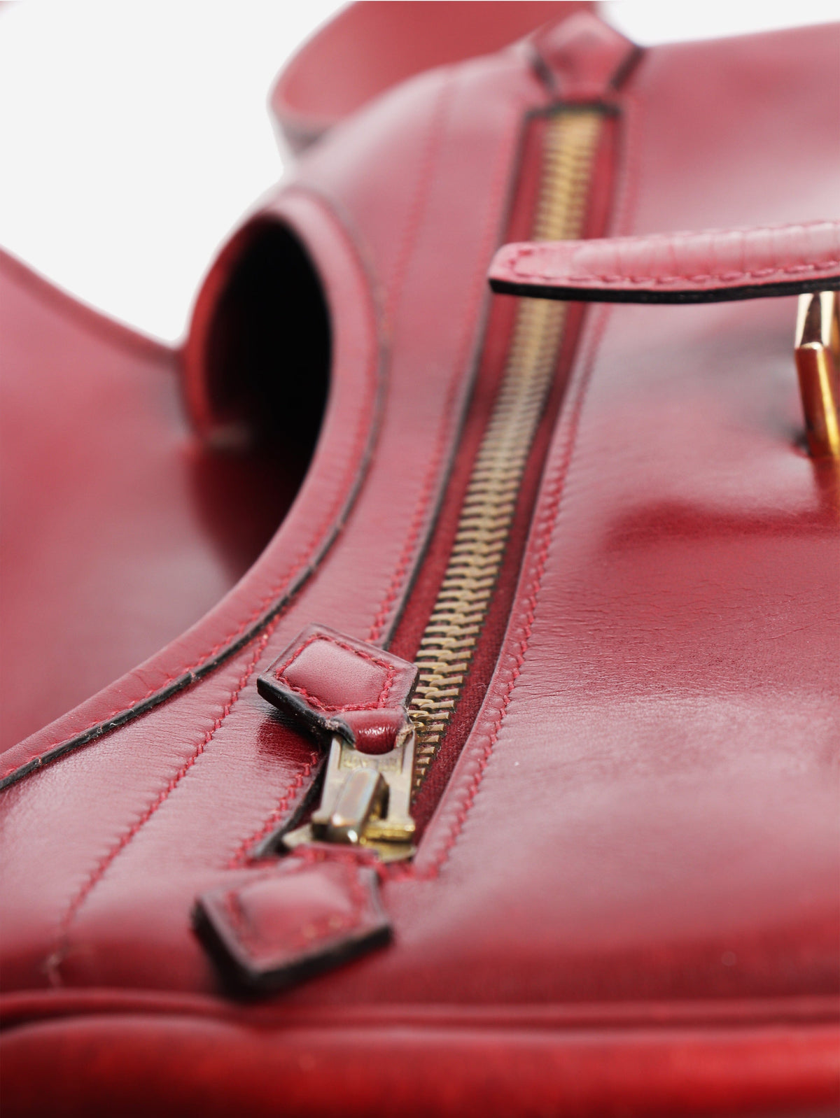 Burgundy vintage Balle De Golf shoulder bag Shoulder bags Hermes 