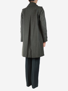 Schneiders Green wool coat - size UK 8