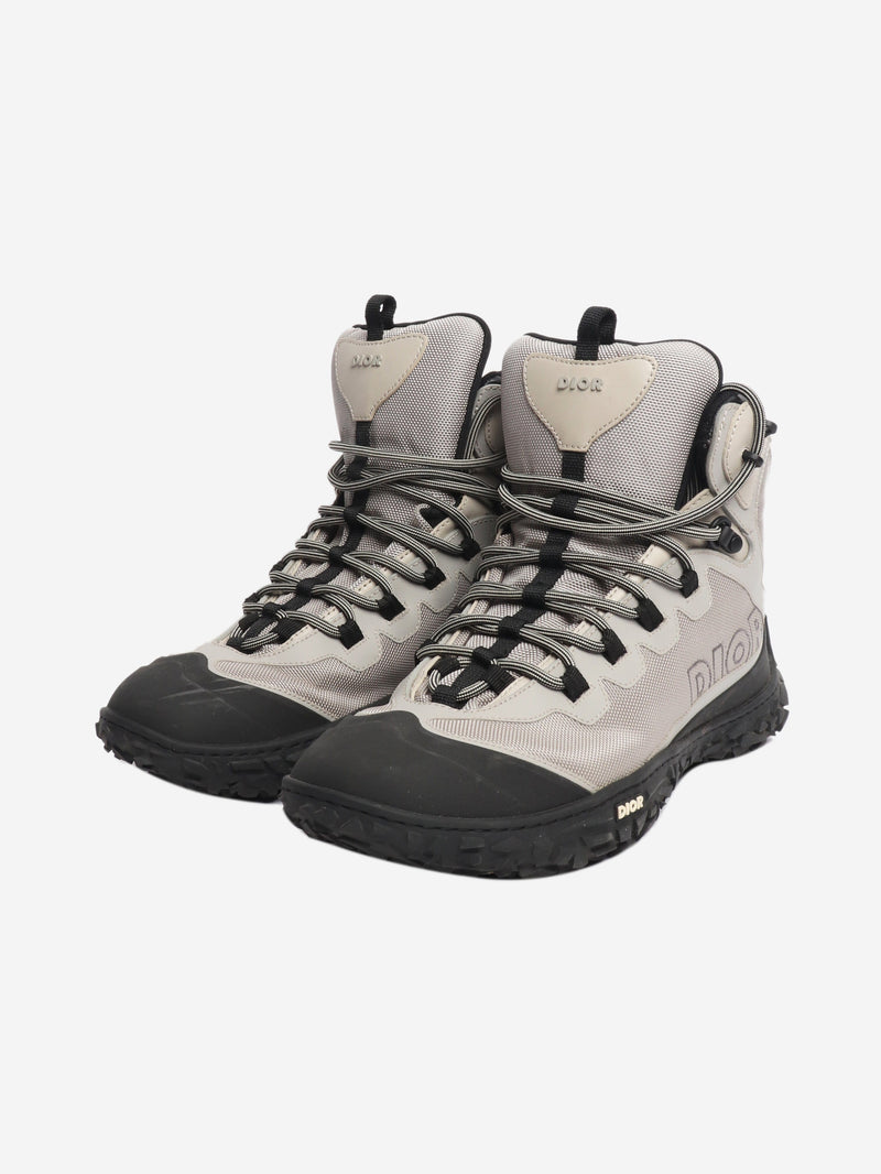 Grey hiking boots - size EU 42 (UK 9) Boots Dior 